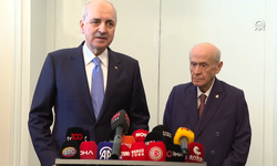 TBMM Başkanı Kurtulmuş, MHP Genel Başkanı Bahçeli'yi partisinin TBMM'deki makamında ziyaretinde açıklamalarda bulundu.