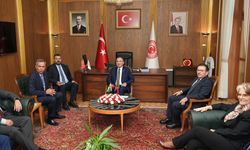 TBMM Başkanvekili Bozdağ, Brezilya-Türkiye Parlamentolar Arası Dostluk Grubu Başkanı Mendonçe'yi kabul etti