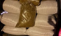 Adana'da 1 ton 250 kilogram kaçak tütün ele geçirildi