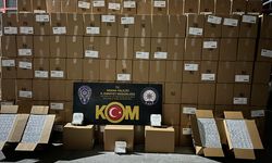 Adana'da 6 milyon 500 bin makaron ele geçirildi