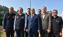 AFAD Başkanı Pehlivan, Trabzon'da selde kaybolan kişinin ailesini ziyaret etti: