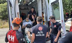 Alanya'da yamaç paraşütü kazasında bir kişi yaralandı