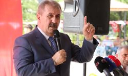 BBP Genel Başkanı Destici, partisinin ilçe kongresinde konuştu: