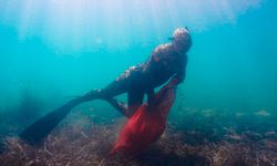 Bodrum'da deniz dibi temizliği yapıldı