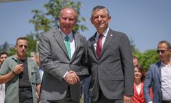 CHP Genel Başkanı Özel, Memleket Partisi Genel Başkanı İnce'yi ziyaret etti
