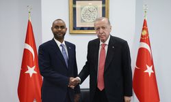 Cumhurbaşkanı Erdoğan, Somali Limanlar ve Deniz Ulaştırma Bakanı Nur'u kabul etti