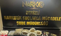 Denizli'de evinde uyuşturucuyla yakalanan zanlı tutuklandı
