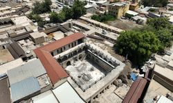 Depremde hasar gören Şanlıurfa'daki tarihi Barutçu Hanı restore ediliyor