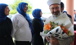 Diyanet İşleri Başkanı Erbaş, Fransa'daki Ayasofya Camii'nin açılış törenine katıldı:
