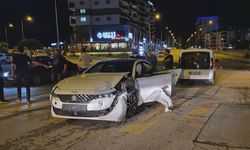 Edirne'de 4 aracın karıştığı zincirleme trafik kazasında 1 kişi yaralandı
