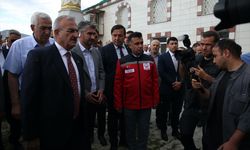 Erzurum'da Oltu taşı ocağındaki göçükte ölen 3 işçinin cenazesi defnedildi