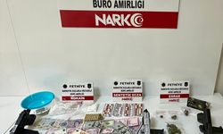 Fethiye'de iklimlendirme sistemiyle uyuşturucu üreten 5 kişi tutuklandı