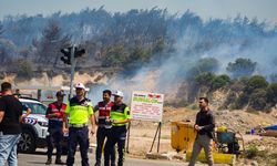 GÜNCELLEME 2 - İzmir'in Foça ilçesinde çıkan orman yangını kontrol altına alındı