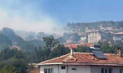 GÜNCELLEME 2 - Manisa'da kontrol altına alınan orman yangını yeniden başladı