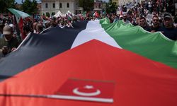 İstanbul'da 'Her adım Gazze ve Kudüs için' yürüyüşü düzenlendi
