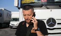 Kapıkule'de çıkış sırası bekleyen tır şoförleri bayramı ailelerinden uzakta kutladı