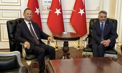 Kırgızistan'ın Ankara Büyükelçisi Kazakbaev'den Yozgat Valisi Özkan'a ziyaret