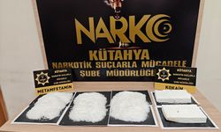 Kütahya'da uyuşturucu operasyonunda yakalanan 3 zanlı tutuklandı