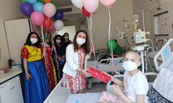 Lösemili çocukların Kurban Bayramı sevinci