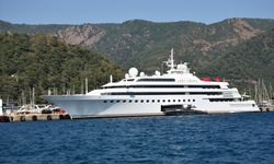 Lüks yat 'Lady Moura' Marmaris'te