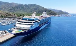 “Marella Explorer' kruvaziyeri Marmaris'e 1896 turist getirdi
