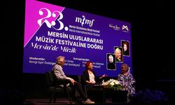 Mersin Uluslararası Müzik Festivali kapsamında söyleşi yapıldı