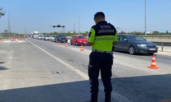 Mersin'de dron destekli trafik denetiminde 37 sürücüye 89 bin 632 lira ceza