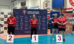 Milli para masa tenisi sporcularından Çekya'daki turnuvada 1 altın 1 gümüş