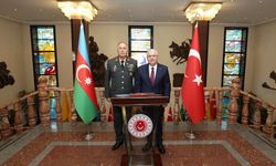 Milli Savunma Bakanı Güler, Azerbaycan Genelkurmay Başkanı Orgeneral Veliyev'i ağırladı