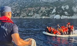 Muğla açıklarında 38 düzensiz göçmen yakalandı, 25 göçmen kurtarıldı