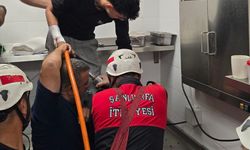 Şanlıurfa'da elini kıyma makinesine kaptıran çocuğu itfaiye kurtardı