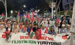 Şanlıurfa'da 'Her adım Gazze ve Kudüs için' yürüyüş düzenlendi