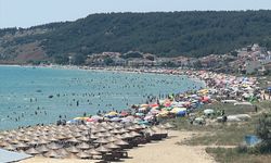 Saros Körfezi sahillerinde bayram yoğunluğu yaşanıyor