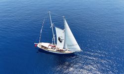 STS Bodrum, 2900 deniz mili yolculuğunun ardından Bodrum'a döndü