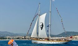 STS Bodrum'a, Birleşmiş Milletler Filosunda bayrak çekme töreni düzenlendi