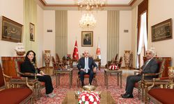 TBMM Başkanı Kurtulmuş, DEM Parti heyeti ile görüştü