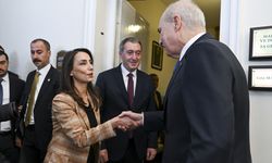 TBMM Başkanı Kurtulmuş, DEM Parti TBMM Grubu'nu ziyaret etti:
