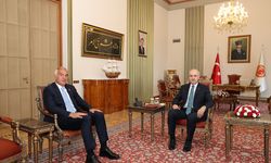 TBMM Başkanı Kurtulmuş, Kültür ve Turizm Bakanı Ersoy'u kabul etti