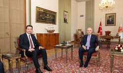 TBMM Başkanı Kurtulmuş, Saadet Partisi Genel Başkanı Arıkan'ı kabul etti