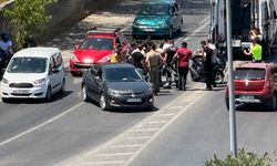 Tekirdağ'da motosikletle otomobilin çarpıştığı kazada 2 kişi yaralandı