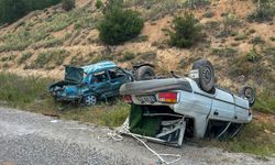 Uşak'ta trafik kazasında 7 kişi yaralandı