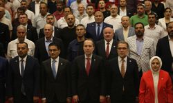 Yeniden Refah Partisi Genel Başkanı Erbakan, partisinin Denizli kongresinde konuştu: