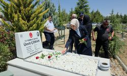 15 Temmuz şehidi Ümit Çoban, Amasya'daki kabri başında anıldı