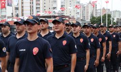 Adana'da 90 yeni itfaiye eri göreve başladı