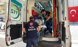 Amasya'da ambulans helikopter prematüre bebek için havalandı