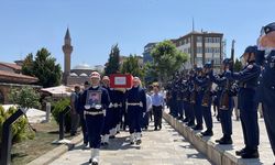 Amasya'da vefat eden Kore gazisi son yolculuğuna uğurlandı