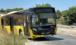 Arnavutköy'de İETT otobüsüyle çarpışan otomobilin sürücüsü öldü