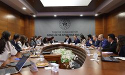Asya Kalkınma Bankası heyetinden Gençlik ve Spor Bakanlığına ziyaret
