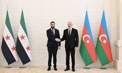 Azerbaycan Cumhurbaşkanı Aliyev, Bakü'de Suriye Cumhurbaşkanı Şara ile görüştü