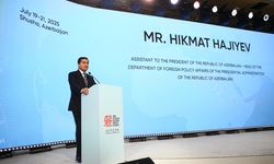 Azerbaycan Cumhurbaşkanı Müşaviri Hacıyev, 3. Şuşa Global Media Forumu'nda konuştu: